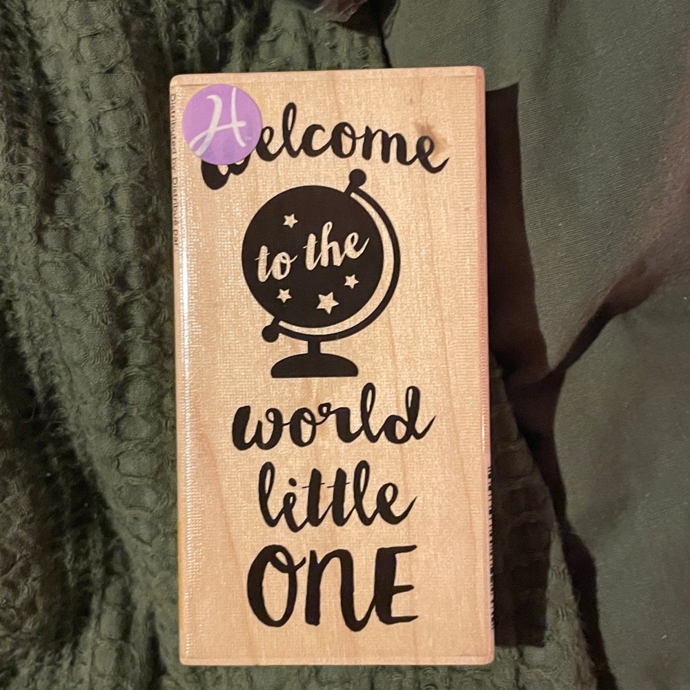 Stamp for scrapbooking or invitations